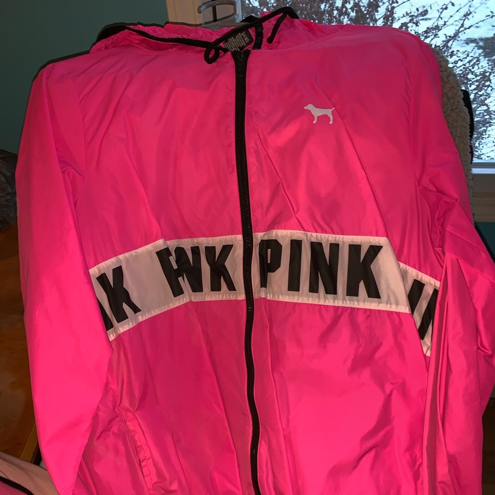 Victoria’s Secret pink windbreaker